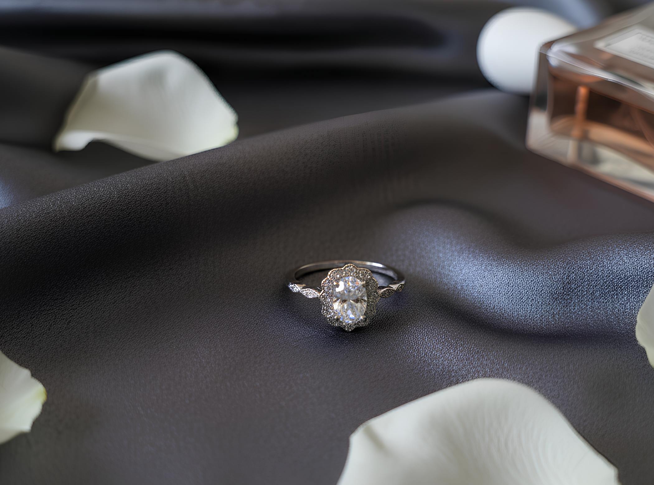 Celebrate timeless love with the Noor Silver Solitaire Ring — a dazzling piece that radiates light and elegance with every glance.