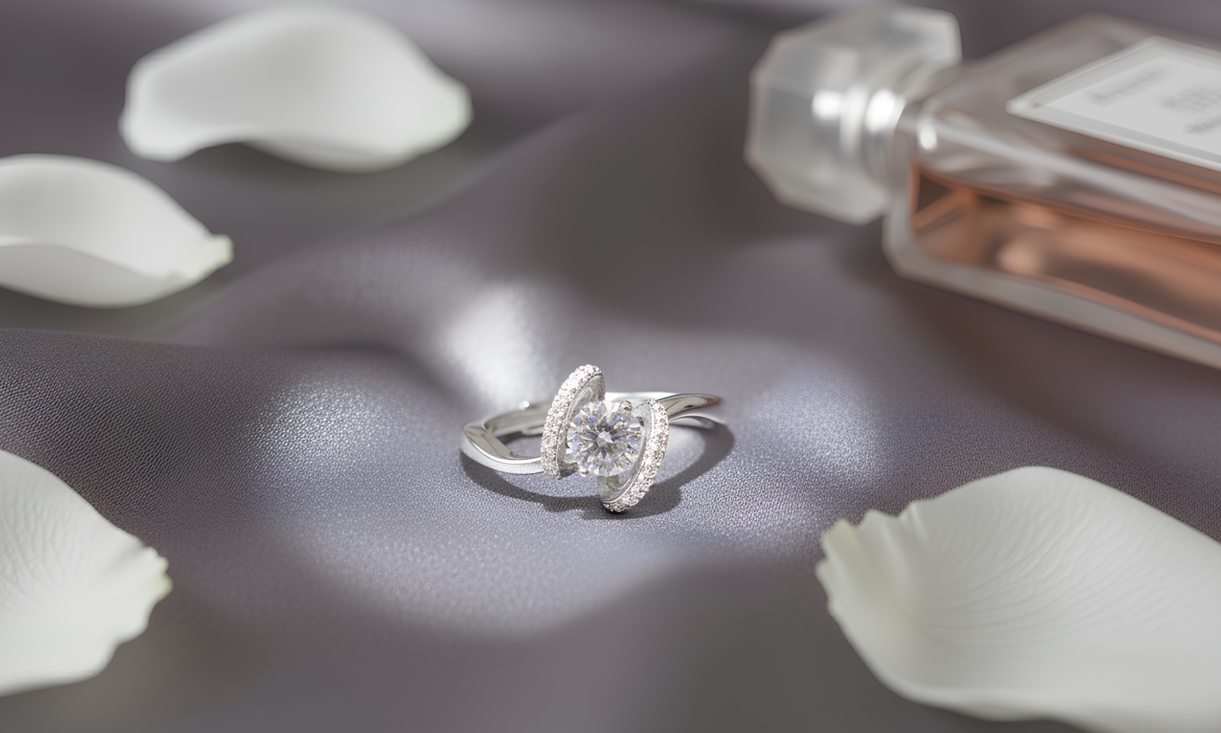 Minimal elegance meets timeless sparkle — Nazakat Ring is your go-to everyday luxury.